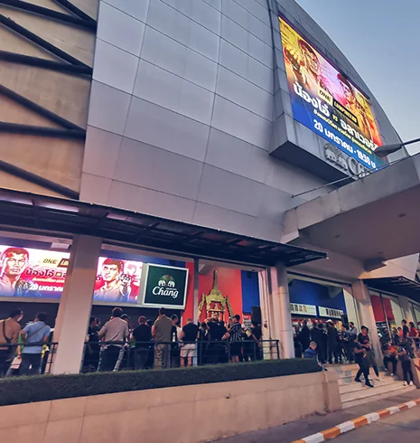 ringside media lumpinee Stadium entrance